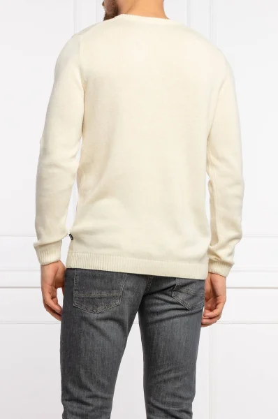 Wełniany sweter Laurel | Regular Fit Joop! Jeans ecru