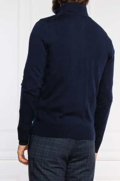бавовняний светр | regular fit Tommy Tailored темно-синій
