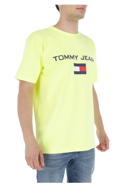 T-shirt 90s LOGO | Regular Fit Tommy Jeans yellow