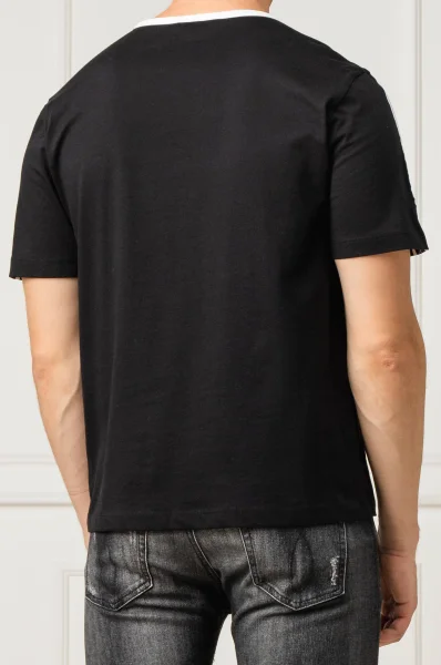 T-shirt MONOGRAM | Regular Fit CALVIN KLEIN JEANS black