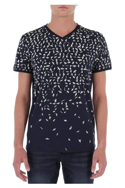 T-shirt Teebird | Relaxed fit BOSS ORANGE granatowy