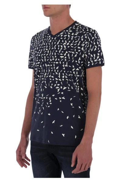 T-shirt Teebird | Relaxed fit BOSS ORANGE granatowy