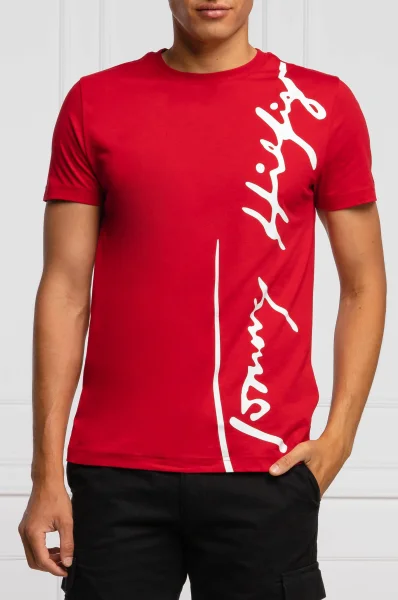 T-shirt | Regular Fit Tommy Hilfiger czerwony