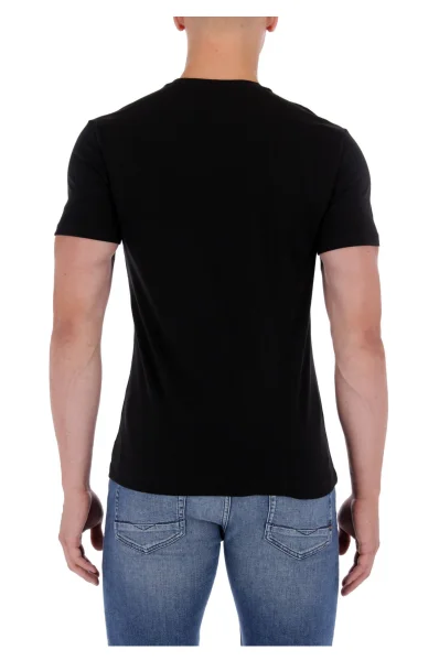 T-shirt GUESSTAR | Slim Fit GUESS czarny
