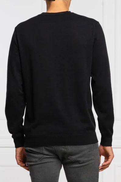 Sweter Sdorito | Regular Fit HUGO czarny