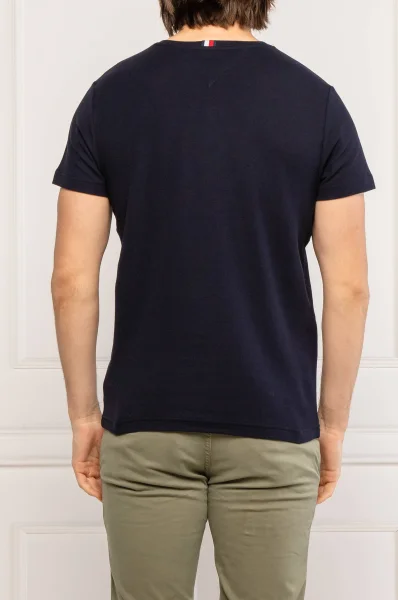 T-shirt RWB POCKET FLEX TEE | Regular Fit Tommy Hilfiger navy blue