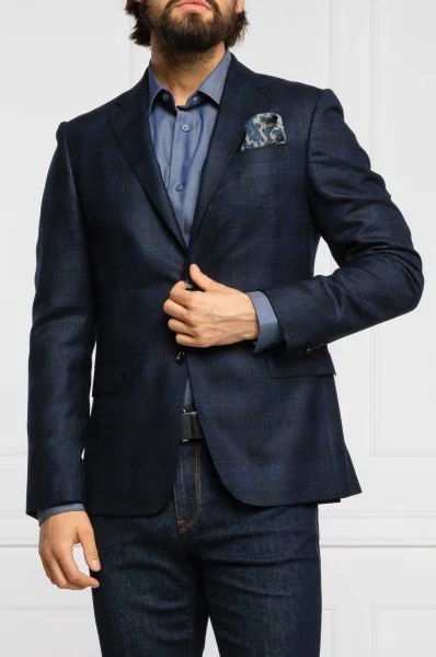 Wool blazer | Regular Fit Z Zegna navy blue