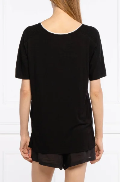 Pajama top | Straight fit DKNY SLEEPWEAR black