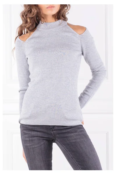 Wool sweater Elev | Slim Fit Michael Kors ash gray