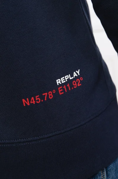 Sweatshirt | Regular Fit Replay navy blue
