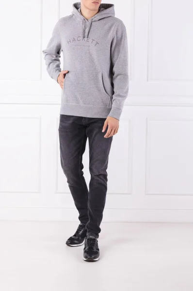 Sweatshirt | Regular Fit Hackett London gray