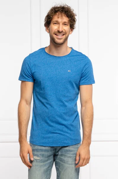 T-shirt JASPE | Slim Fit Tommy Jeans niebieski