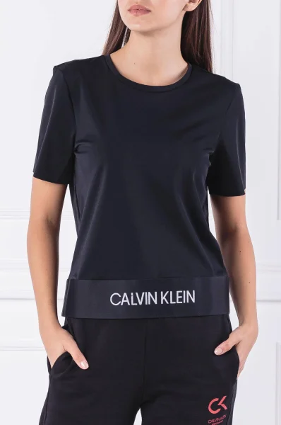 T-shirt | Regular Fit Calvin Klein Performance czarny
