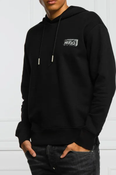 Sweatshirt Downsville | Regular Fit HUGO black