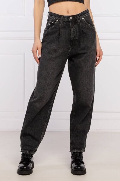 Jeans BAGGY | Relaxed fit | high rise CALVIN KLEIN JEANS | Charcoal |  /en