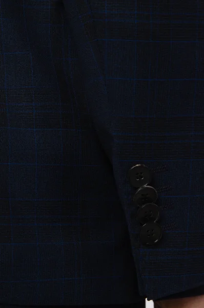 Wool suit Huge6/Genius5 | Slim Fit BOSS BLACK navy blue