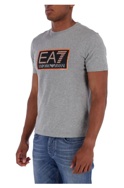 T-shirt | Regular Fit EA7 ash gray