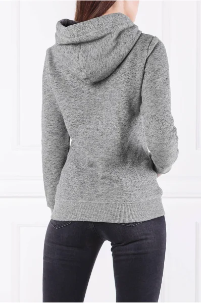 Sweatshirt Label Elite | Regular Fit Superdry gray
