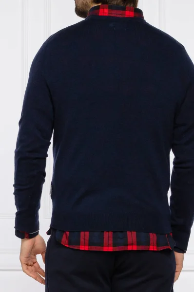 Wool sweater DAMAVAND | Regular Fit Napapijri navy blue