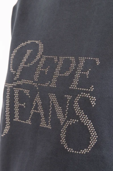 худі evita | regular fit Pepe Jeans London графітовий