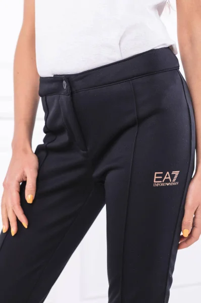 Spodnie | Slim Fit EA7 czarny