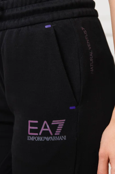 Spodnie dresowe | Relaxed fit EA7 czarny