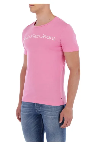 T-shirt CALVIN KLEIN JEANS różowy