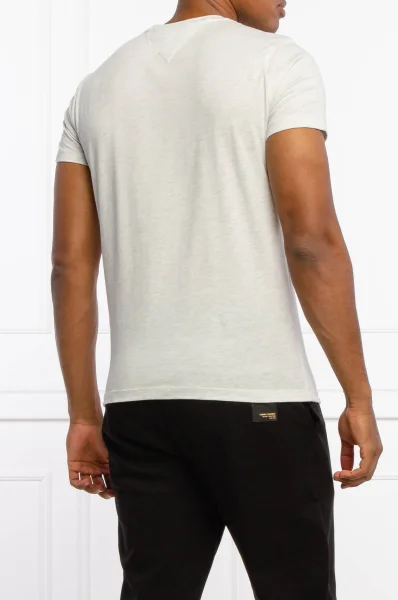 T-shirt | Slim Fit Tommy Jeans kremowy