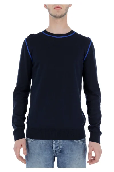 Sweater Toscano | Slim Fit BOSS BLACK navy blue