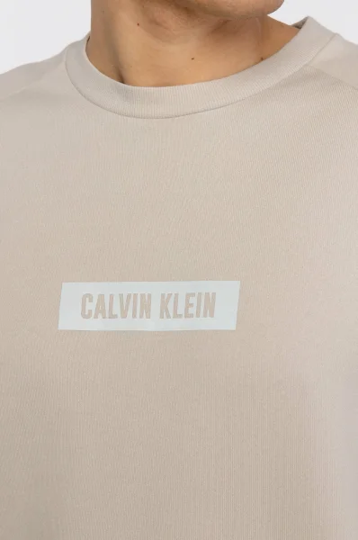 Bluza | Regular Fit Calvin Klein Performance beżowy