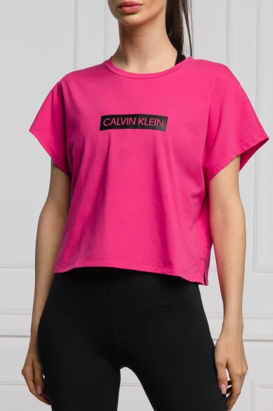 T-shirt | Cropped Fit Calvin Klein Performance fuksja