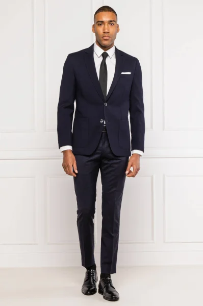 Wool blazer Haylon | Slim Fit BOSS BLACK navy blue