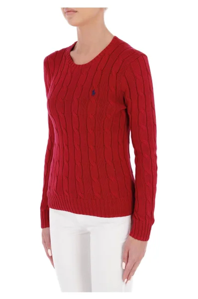 Sweter | Slim Fit POLO RALPH LAUREN czerwony