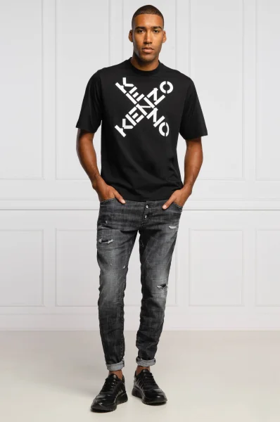 T-shirt | Relaxed fit Kenzo czarny