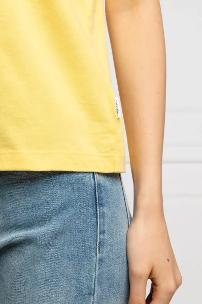 T-shirt | Regular Fit Calvin Klein żółty