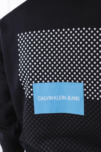 Bluza INSTITUTIONAL STARS | Regular Fit CALVIN KLEIN JEANS czarny