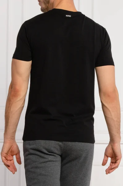 T-shirt 2-pack HUGO-V | Slim Fit HUGO black