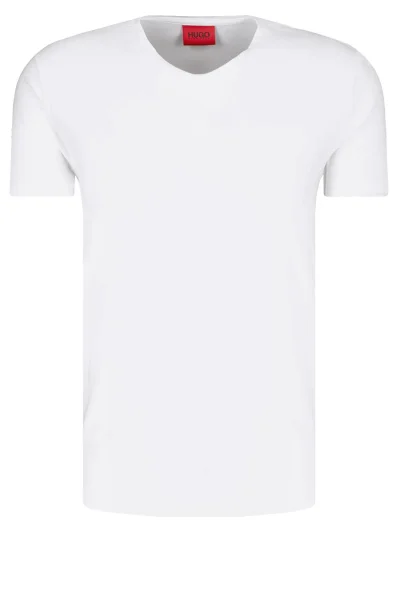 T-shirt 2-pack HUGO-V | Slim Fit HUGO black