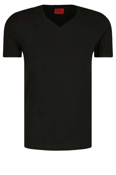 футболка 2 шт. hugo-v | slim fit HUGO чорний