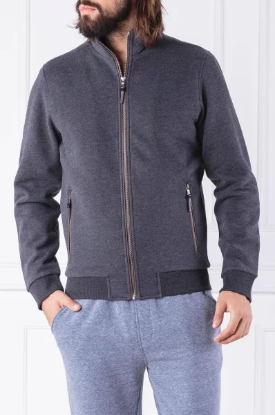 Sweatshirt | Classic fit Hackett London gray