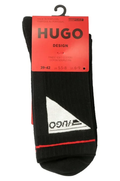 Skarpety QS RIB ACTIVE Hugo Bodywear czarny