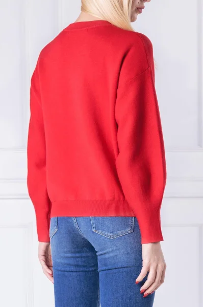 Sweater LS CN AUDREY | Regular Fit GUESS red
