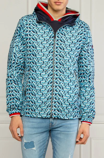 Reversible jacket ALLOVER | Regular Fit GUESS baby blue
