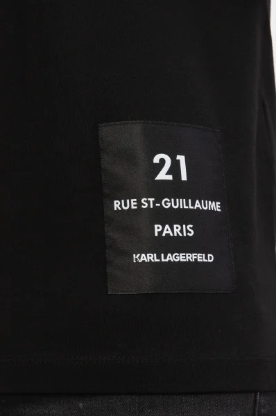T-shirt | Slim Fit Karl Lagerfeld czarny