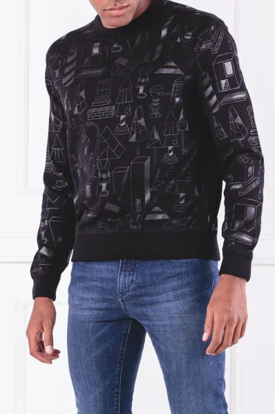 Sweater Lovelli | Regular Fit BOSS BLACK black