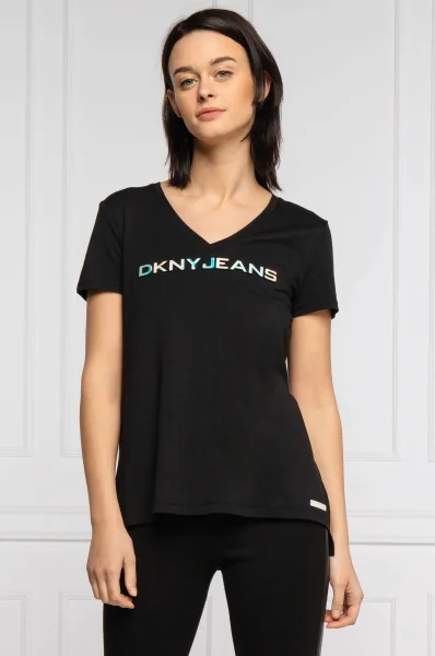 футболка | regular fit DKNY JEANS чорний