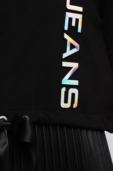 Sweatshirt HOLOGRAM | Loose fit DKNY black