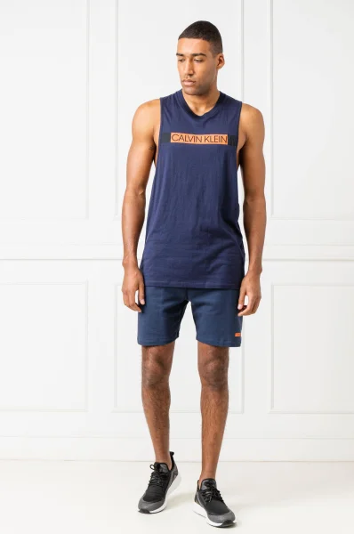 Shorts TERRY | Regular Fit Calvin Klein Swimwear navy blue