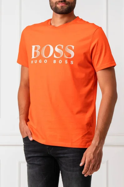 T-shirt RN | Regular Fit BOSS BLACK orange