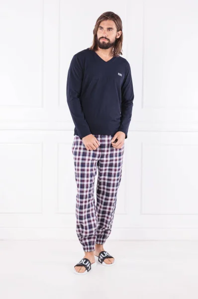 Pyjama Dynamic Long Set | Regular Fit BOSS BLACK navy blue